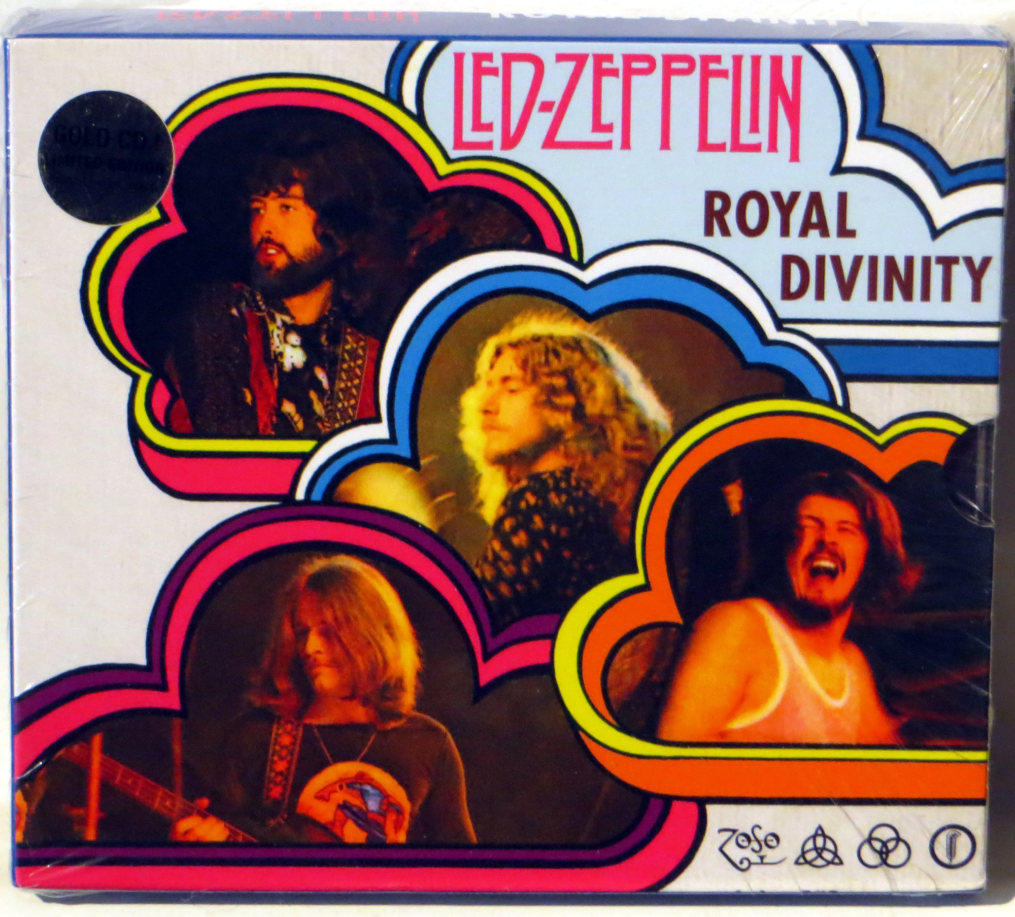 <Strong>LED ZEPPELIN</strong> - Royal Divinity - <strong>4CD + DVD BOX</strong>