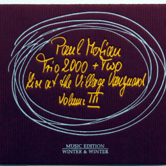 PAUL MOTIAN TRIO 2000 – Live At The Village Vanguard vol.III – CD