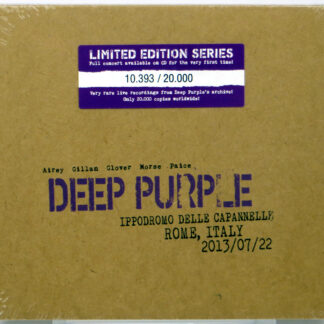DEEP PURPLE - Live In Ippodromo Delle Capannelly 2013 - 2 CD limited