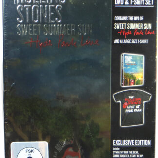 THE ROLLING STONES - Sweet Summer Sun - DVD + T-Shirt BOX nowy
