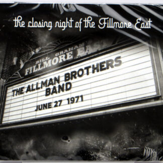 THE ALLMAN BROTHERS BAND - Closing Night Of The Fillmore East '71 - CD nowa