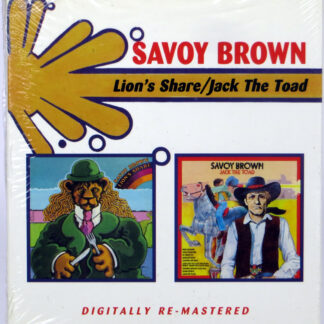 SAVOY BROWN - Lion's Share / Jack The Toad - 2 CD 2007 BGO