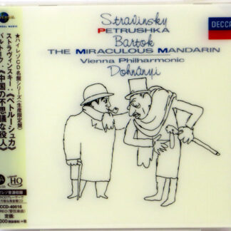 STRAVINSKY - Petrushka / BARTOK - Miraculous Mandarin / DOHNANYI - MQA-CD Japonia 2018