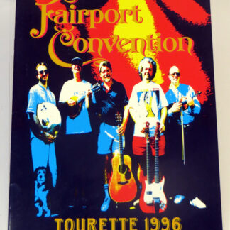 FAIRPORT CONVENTION - Tourette 1996 - Program Koncertowy / Tour Program / autografy