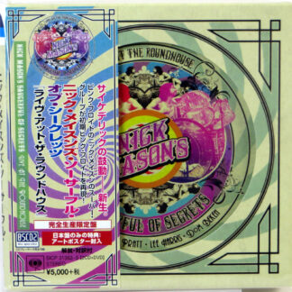 NICK MASON'S SAUCERFUL OF SECRETS - Live At The Roundhouse - 2 BSCD2 + DVD Japan 2020