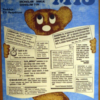 MIŚ - Bareja / CIEŚLAK - plakat filmowy 1981