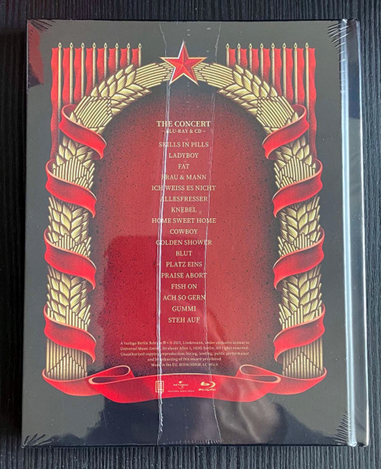 LINDEMANN - Live In Moscow - BLU-RAY CD BOX deluxe limited - obrazek 6