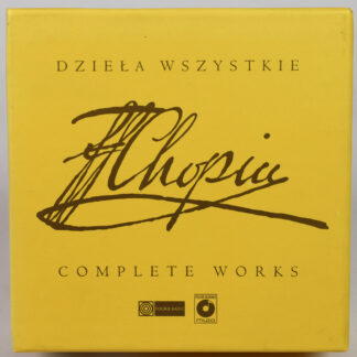 FRYDERYK CHOPIN - Dzieła Wszystkie - 20 CD BOX 2005