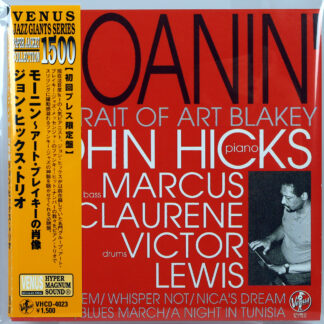JOHN HICKS TRIO - Moanin' - Portrait Of Art Blakey - CD Japan 2009 mini LP