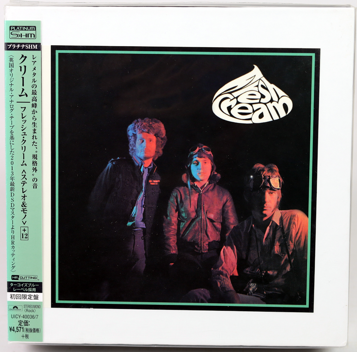 CREAM - Fresh Cream - 2 CD SHM Platinum limited BOX Japonia 2013