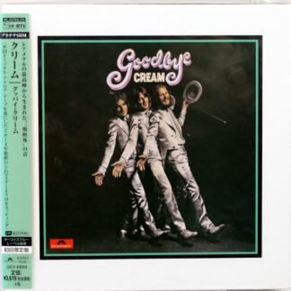 CREAM - Goodbye - CD SHM Platinum limited BOX Japonia 2014