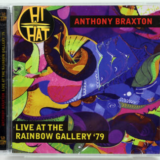 ANTHONY BRAXTON - Live At The Rainbow Gallery '79 - CD 2016 new
