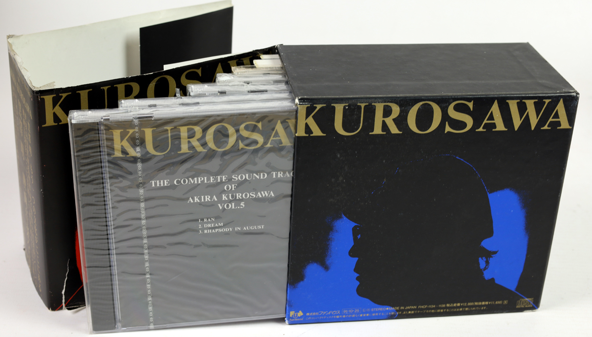 AKIRA KUROSAWA - The Complete Soundtracks Of Akira Kurosawa - 5 CD BOX Japan 1991 - obrazek 4