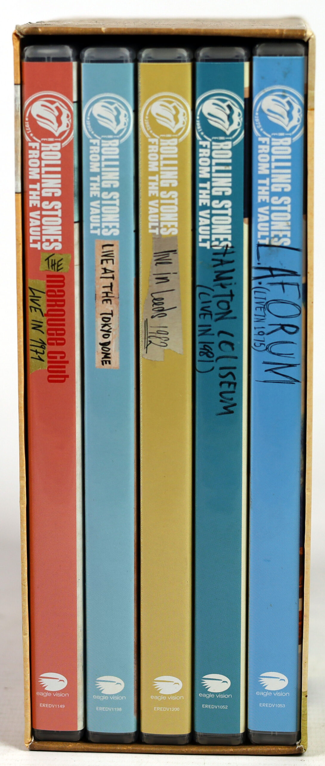 THE ROLLING STONES - Rolling Stones From The Vault - The Complete Series 1 - 5 DVD BOX EU - obrazek 3