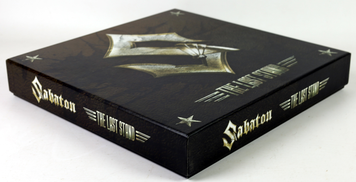 SABATON - The Last Stand - 2 LP + 2 CD + DVD BOX limited autografy - obrazek 3