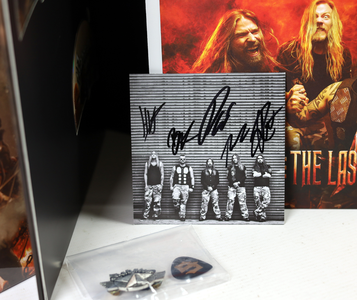 SABATON - The Last Stand - 2 LP + 2 CD + DVD BOX limited autografy - obrazek 5